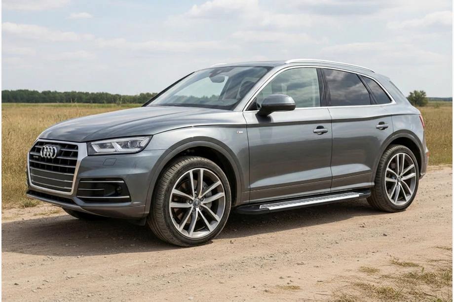 Audi Q5 2017–2025 Line-astinlaudat (2 kpl, alumiini) Image