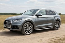 Audi Q5 2017–2025 Sivuporraslaudat Fullmond (2 kpl, alumiini) kuva 1