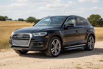 Audi Q5 2017–2025 Allmond Grey -sivukynnykset (2 kpl, alumiini) kuva 1