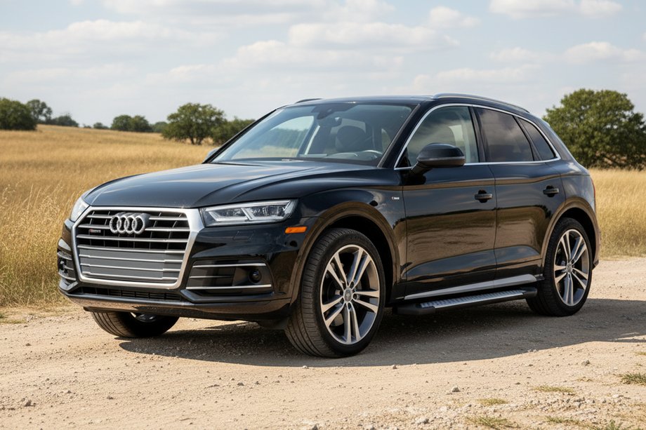 Audi Q5 2017–2025 Allmond Grey -sivukynnykset (2 kpl, alumiini) Image