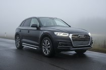 Audi Q5 2017–2025 Sivuportaat Maya V1 (2 kpl, alumiini) kuva 1