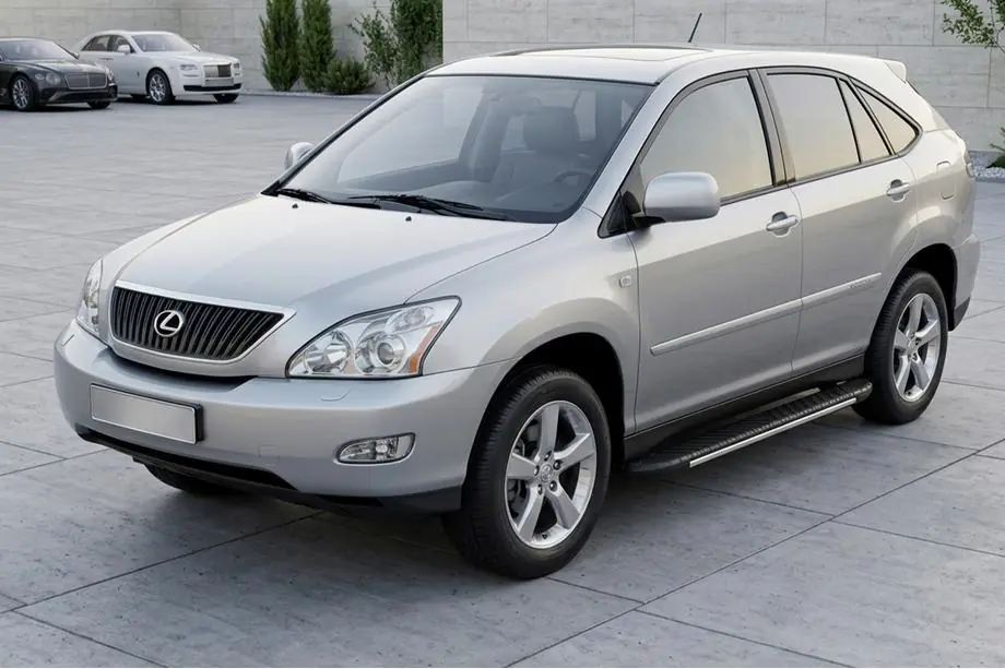 Lexus RX 2003–2009 Bosphorus Grey sivuaskelmat (2 kpl, alumiini) Image