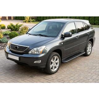 Sivuporrast Bosphorus Black (2 kpl, alumiini) Lexus RX 2003–2009 kuva 1