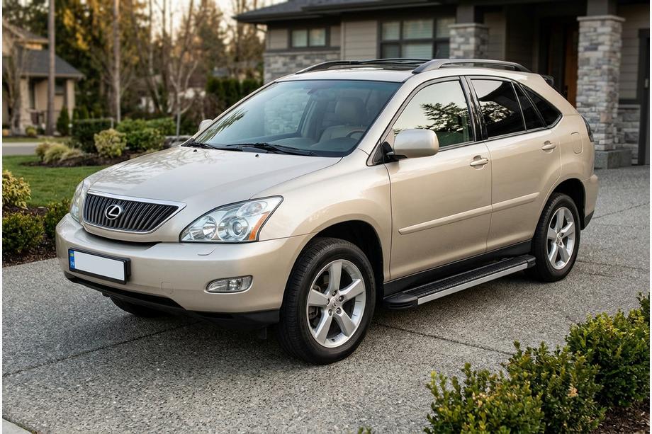 Lexus RX 2003–2009 Sivuportaat Maya V1 (2 kpl, alumiini) Image