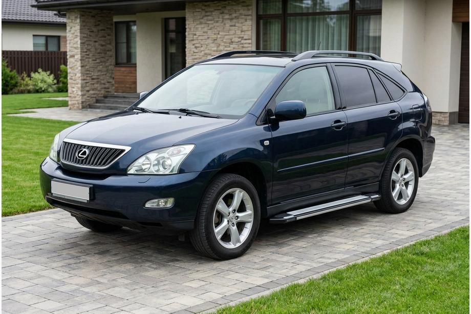 Lexus RX 2003–2009 Rainbow sivuportaat (2 kpl, alumiini) Image