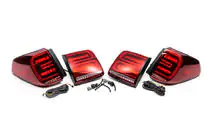 Nissan Armada 2016–2024 LED-takavalot (RED-Sequential) kuva 3