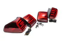 Nissan Armada 2016–2024 LED-takavalot (RED-Sequential) kuva 4