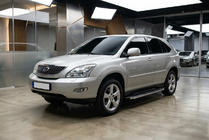 Lexus RX 2003–2009 BlackLine-sivuporrast (2 kpl, alumiini) kuva 1