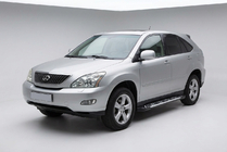 Lexus RX 2003–2009 Sunrise sivuportaat (2 kpl, alumiini) kuva 1