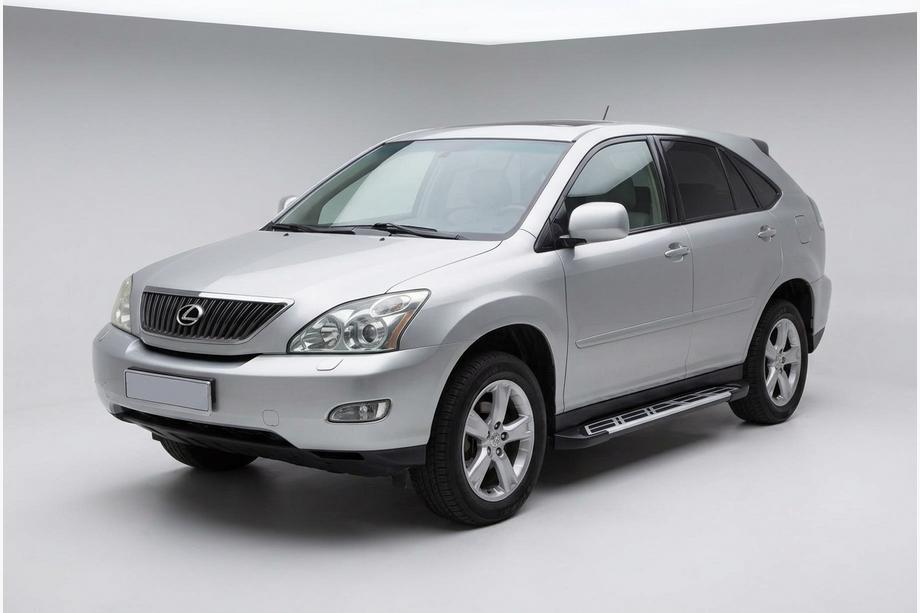 Lexus RX 2003–2009 Sunrise sivuportaat (2 kpl, alumiini) Image