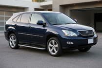 Lexus RX 2003–2009 Sivuportaat Tayga Grey (2 kpl, alumiini) kuva 1
