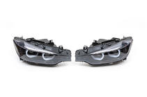 BMW 3-sarja F30/F31 2012–2019 Xenon-ajovalot LED-parkkivaloilla 2012-2015 (2 kpl) Musta kuva 3