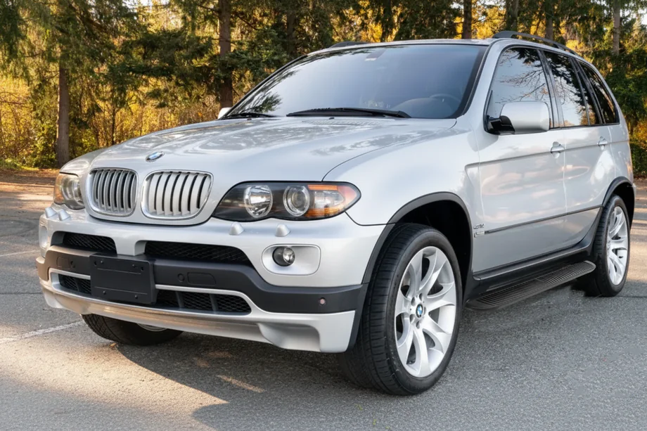 BMW X5 E53 1999–2006 Sivuporrassarja Tayga Black (2 kpl, alumiini) Image