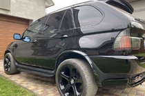 BMW X5 E53 1999–2006 Sivuporrat Bosphorus Black (2 kpl, alumiini) kuva 1