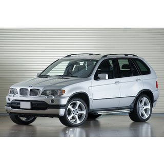 Maydos V2 sivuastinlaudat (2 kpl, alumiini) BMW X5 E53 1999–2006 kuva 1