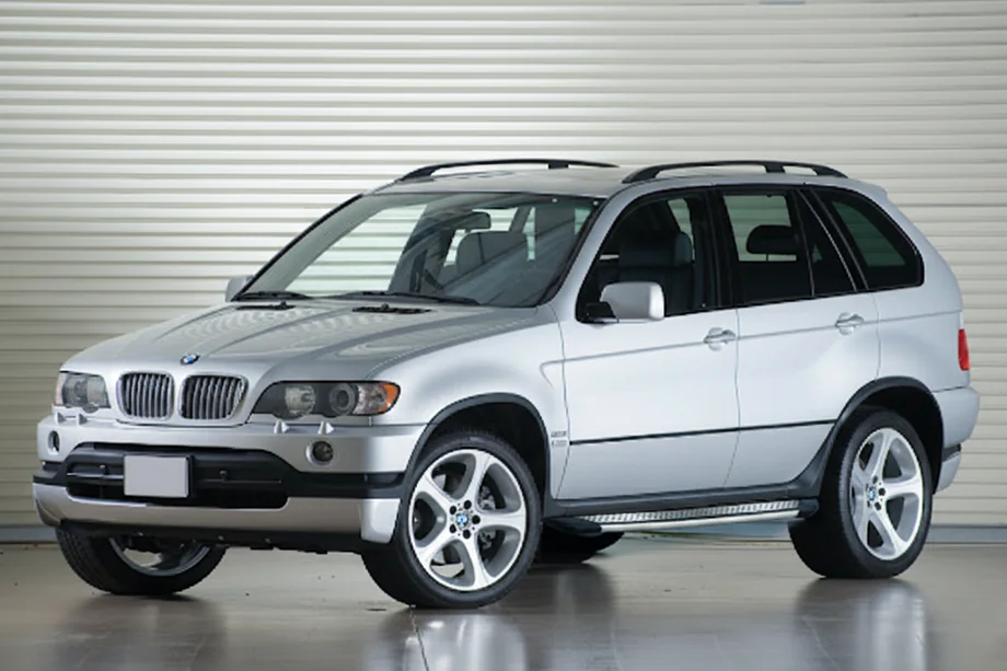 BMW X5 E53 1999–2006 Maydos V2 sivuastinlaudat (2 kpl, alumiini) Image