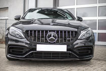 Mercedes C-сlass W205 2014–2021 Etusäleikkö Panamericana GT (alkuperäiseen C63 AMG:hen) 2014-2018, ilman kameraa kuva 1
