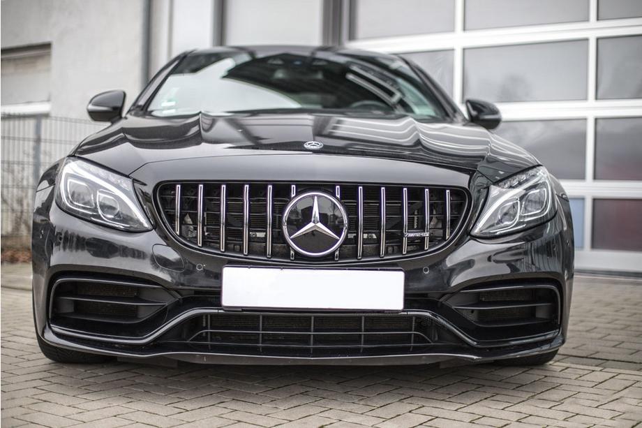 Mercedes C-сlass W205 2014–2021 Etusäleikkö Panamericana GT (alkuperäiseen C63 AMG:hen) 2014-2018, ilman kameraa Image