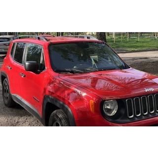 Skyport kattokaiteet (musta matta) Jeep Renegade 2014– kuva 1