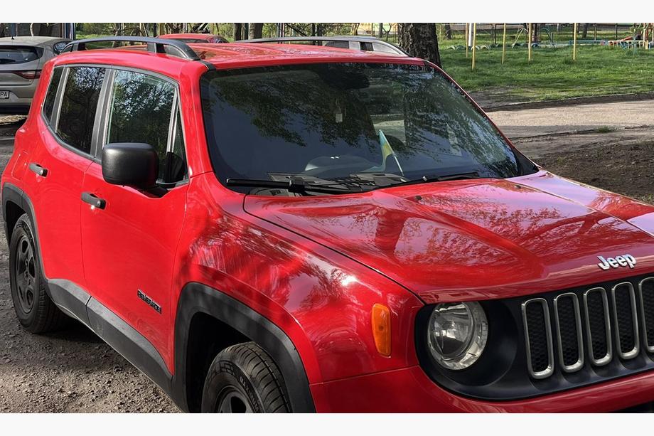 Jeep Renegade 2014– Skyport kattokaiteet (musta matta) Image