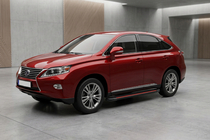 Lexus RX 2009–2015 Sivuastinlaudat Maya Red (2 kpl, alumiini) kuva 1