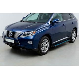 Sivuaskeleet Maya Blue (2 kpl, alumiini) Lexus RX 2009–2015 kuva 1