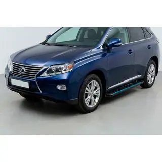 Sivuaskeleet Maya Blue (2 kpl, alumiini) kuva 1