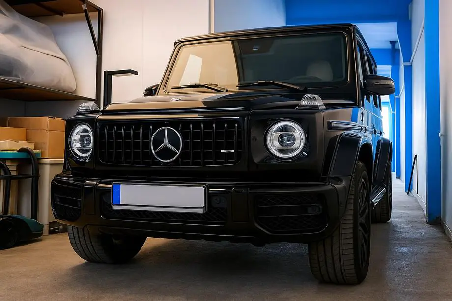 Mercedes G class W463 1990–2018 Etusäleikkö (GT Panamericana, ilman kromia) Image