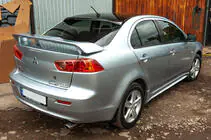 Mitsubishi Lancer X 2008– Takalasin spoileri Sedan (ABS) kuva 6