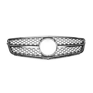 AMG Silver etusäleikkö Mercedes C-sarja W204 2007–2015 kuva 2