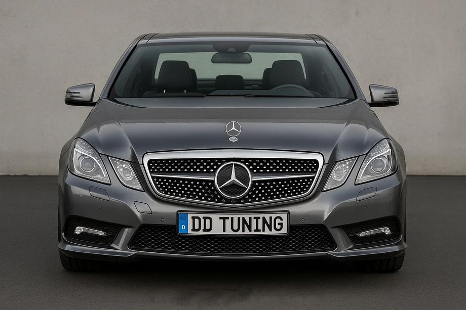 Mercedes E-sarja W212 2009–2016 Etusäleikkö Diamond Silver (2009-2012) Image