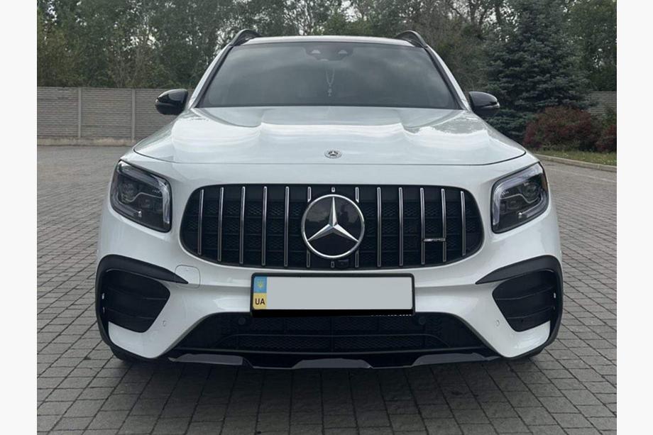 Mercedes GLB X247 2019– Panamericana GT etusäleikkö (AMG-Line 2019-2023) Ilman kameran paikkaa Kuva 2