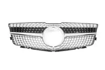 Mercedes GLK-sarja X204 2008–2015 Etusäleikkö Diamond Silver (2009-2012) kuva 2