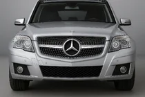 Mercedes GLK-sarja X204 2008–2015 Etusäleikkö Diamond Silver (2009-2012) kuva 1