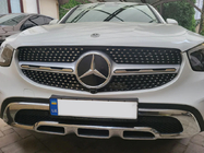 Mercedes GLC X253 2015–2022 Etusäleikkö Diamond Silver (Base 2019-2022) kuva 1