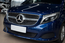 Mercedes Vito/V-class W447 2014– Jäähdyttimen säleikkö Diamond (2019-2023 V-class) kuva 1