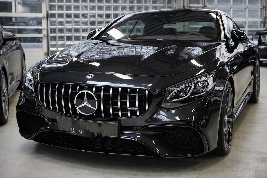 Mercedes S-class C217 Coupé 2014–2020 BRB jäähdyttimen säleikkö (2018-2021, COUPE S63:lle) Image