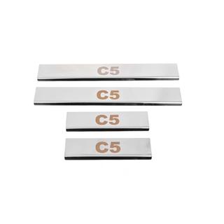 Carmos V1 kynnyslistat (4 kpl, ruostumaton teräs) kuva 1