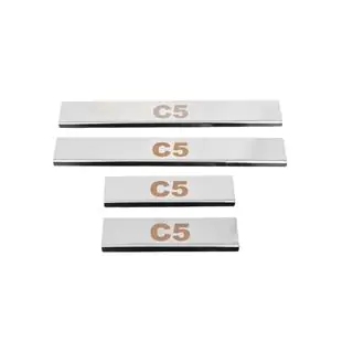 Carmos V1 kynnyslistat (4 kpl, ruostumaton teräs) kuva 1
