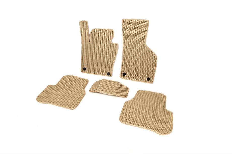 Volkswagen Passat B6 2006–2012 EVA-auton lattiamatot (beige) Image