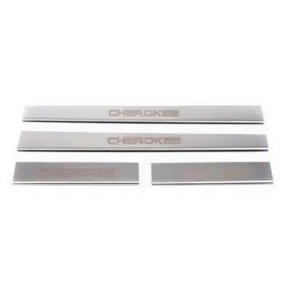 Carmos V1 kynnyslistat (4 kpl, ruostumatonta terästä) kuva 2