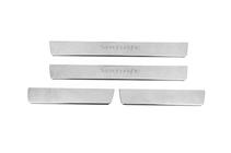 Hyundai Santa Fe 2 2006–2012 Kynnyslistat Carmos V2 (4 kpl, ruostumaton teräs) kuva 1