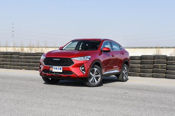 Coupé-tyylinen keskikokoinen crossover: Haval F7X