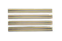 Opel Zafira B 2005–2011 Carmos V3 kynnyslistat (4 kpl, ruostumaton teräs) kuva 3