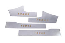 Peugeot Partner Tepee 2008–2018 Carmos sisäkynnyslistat (ruostumaton teräs) 4 kpl, Carmos – turkkilaista terästä kuva 2