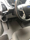 Ford Custom 2013–2022 EVA-lattiamatot (etu, mustat) kuva 2