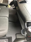 Ford Custom 2013–2022 EVA-lattiamatot (etu, mustat) kuva 6
