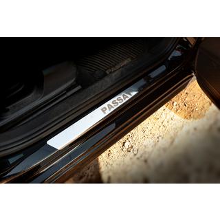 Carmos V1 kynnyslistat (4 kpl, ruostumatonta terästä) Volkswagen Passat B7 2012–2015 kuva 1