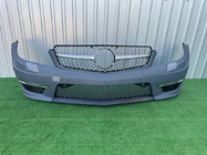 Mercedes C-sarja W204 2007–2015 Etusäleikkö Diamond Silver kuva 8