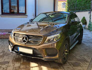Mercedes GLE coupe C292 2015–2019 Tuning-jäähdyttimen maski (Diamond Black) kuva 2